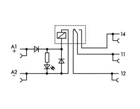 WAGO 857-303 Reléový modul