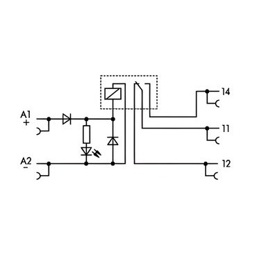 WAGO 857-303 Reléový modul