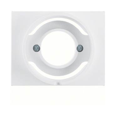 HAG 11677009 Centrální díl pro světelnou signálku E14, Berker K.1, bílá, lesk