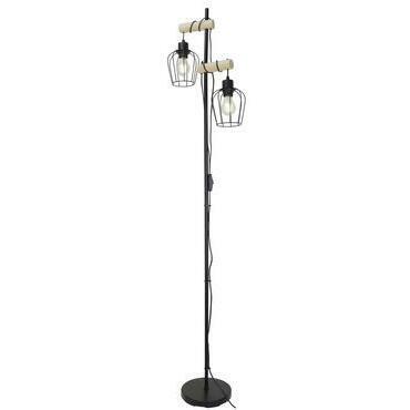 Stojací lampa Fabian matná černá E27 2×40W RABALUX 5246