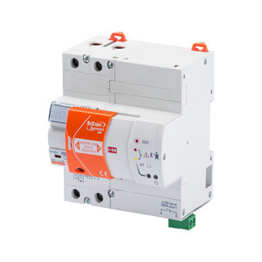 Automatický test a zapnutí chrániče  GEWISS RESTART 2 PÓLY – 63 A TYP A, Idn=0,03 A 230 V – 5 M