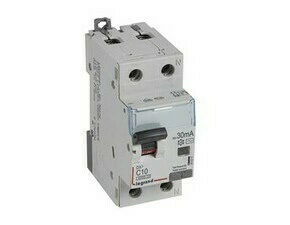 Chránič kombinovaný LEGRAND 411011 DX3 KOMB. 1+N C10 30MA AC 6KA