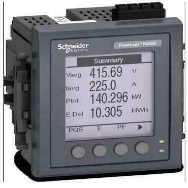 SCHN METSEPM5580 Analyzátor PM5580, Modbus, Ethernet, 4DI/2DO s napájením 20-60 V DC RP 0,55kč/ks
