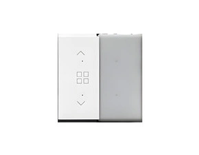 Kryt SIMON 55 TKE23/111, pro elektronické spínače a ovladače, 1/2násobný, bílá matná