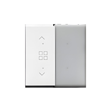 Kryt SIMON 55 TKE23/111, pro elektronické spínače a ovladače, 1/2násobný, bílá matná