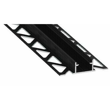 LED profil GREENLUX AL-PROFIL NIPO BLACK LACQUERED 1M (10-1585-10)