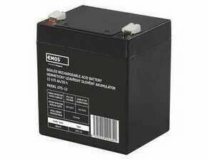 Akumulátor olověný EMOS SLA 12V 5AH FAST.6,3 MM B9679