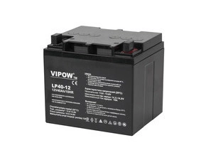 Baterie olověná VIPOW BAT0222, 12V, 40Ah