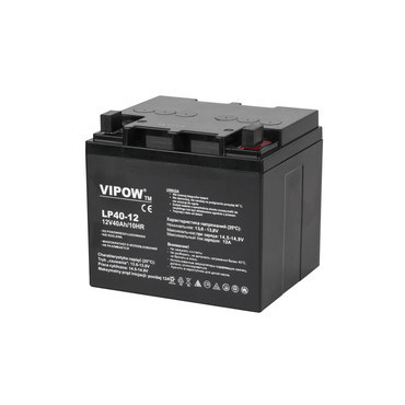 Baterie olověná VIPOW BAT0222, 12V, 40Ah