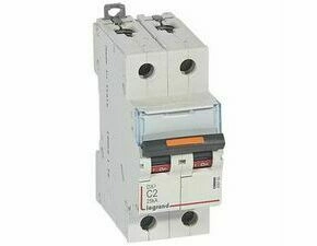Jistič dvoupolový LEGRAND 409765 DX3 2P C2 25KA
