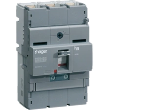 HAG HNT100DR Kompaktní jistič h3+ P250 TM 40 kA, 3-pólový, In 100 A