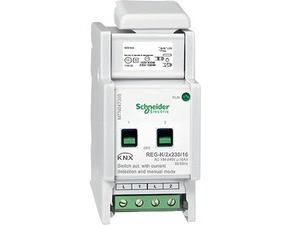 SCHN MTN647395 KNX spínací akční člen REG-K/2x230/16+manuální režim+detekce proudu