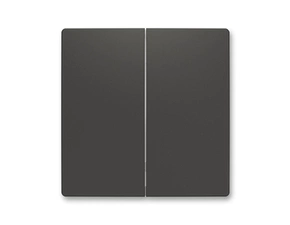 Kryt dělený ABB Zoni 6221T-A01010 237, matná černá, pro smart switch