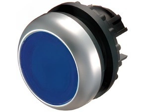 EATON 216952 M22-DRL-B Ovládací hlavice tlačítka, prosvětlené, zapuštěné, s aretací, kroužek titan,