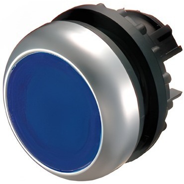 EATON 216952 M22-DRL-B Ovládací hlavice tlačítka, prosvětlené, zapuštěné, s aretací, kroužek titan,