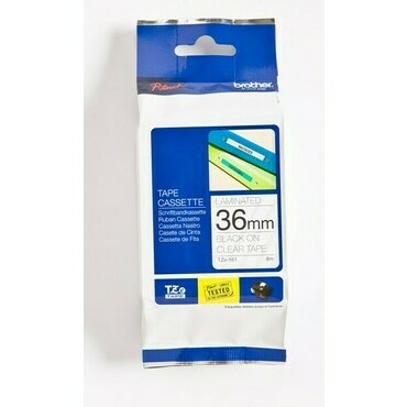 BROTHER  Páska 36  TZe-161 průhl/černá