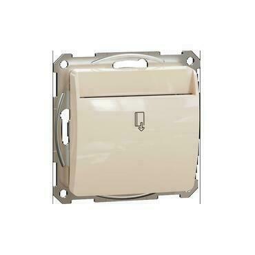 SCHN SDD112121E Sedna D/E - Elektronický spínač hotelových karet 8A, Béžová