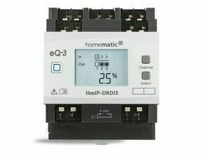 Smart ovladač osvětlení HOMEMATIC IP HmIP-DRDI3, 3 kanály