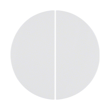 HAG 85146139 KNX RF tlačítko bezdrátové 2-násobné, Berker R.1/R.3, bílá, lesk