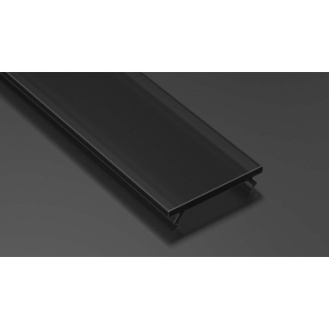 Difuzor GREENLUX CV-PROFIL BASIC v2 PMMA černá 2M (11-2217-20)