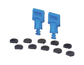 HEN FP TA 1 Prachové krytky, pro zaslepení otvoru v uzávěru dveří s ručním ovládáním v případě demon