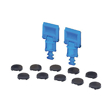 HEN FP TA 1 Prachové krytky, pro zaslepení otvoru v uzávěru dveří s ručním ovládáním v případě demon