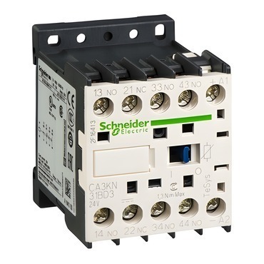 SCHN CA3KN31BD3 Pom. miniStykač 3"Z"+1"V" 24V , cívka s integr.ochr.