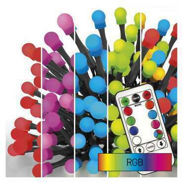 EMOS D5AA01 96LED XMAS MF CHERRY REM RGB