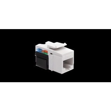 Konektor datové zásuvky SIMON CJ545U, RJ45 kat. 5e, nestíněný (UTP), značka Simon Connectivity, bílá