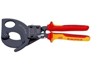 KNIPEX 95 36 280 Nůžky na kabely - ráčnové