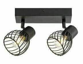 Svítidlo RABALUX 73002 ABERAMA černá E14 2x MAX 10W