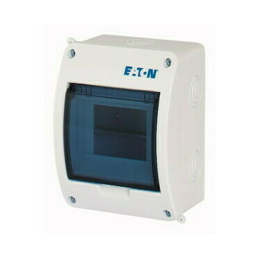 Rozvodnice nástěnná EATON 280345 BC-O-1/5-ECO, průhledné plast. dveře, 1 řada, 5 modulů