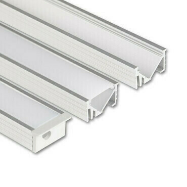 Profil vestavný MC LED VK 21x11mm bez difuzoru 2m
