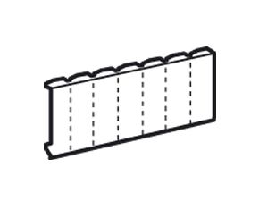 LEG 001662 ZÁSLEPKA 13M RAL 9003