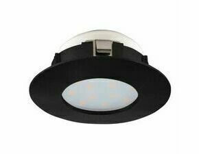 Zápustné svítidlo PINEDA černá O78 mm 1x4,9W EGLO