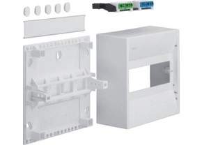 HAG GD108N Minirozvodnice, IP30, 8 mod.