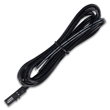 Konektor Připojovací MC LED MP (zásuvka), kabel AWG18, černý délka 2m