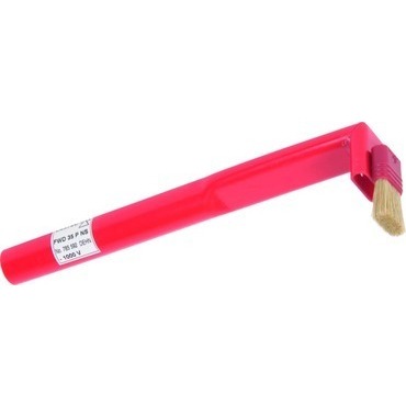 DEHN 785592  Plochý nástavec zahnutý se štetečkem D 25/ šířka 35 pro soupravu pro suché čištění DEHN DEHN