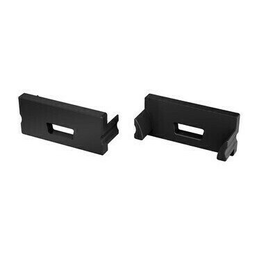 Koncovka profilu GREENLUX EC-PROFIL TERRA BLACK HO (12-0142-00)
