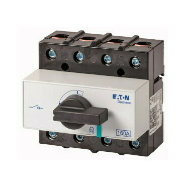 EATON 6093346 DMM-160/4 Odpínač DUMECO, 160A, 4-pól, zadní montáž, s ovládací pákou