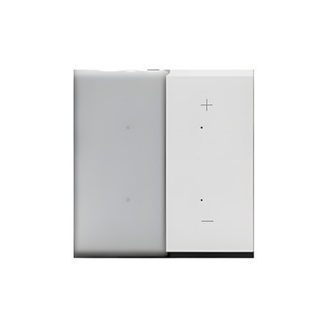 Kryt SIMON 55 TKE25/114, pro elektronické spínače a ovladače, 1/2násobný, pravostranný, světle šedá