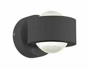 Svítidlo venkovní EGLO AL-LED-WL ANTHRAZIT KLAR TREVIOLO, nástěnné