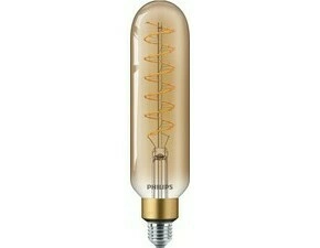 LED žárovka PHILIPS LED classic-giant 40W E27 T65 GOLD DIM
