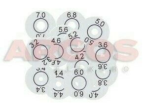 ESSER 801551.TK Redukční samolepka 2,0 mm