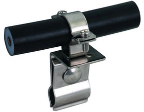 DEHN 202860  Nerezový držák vedení pro plechovou střechu na kulatý falc pro vodič HVI P  O27-30m DEH DEHN