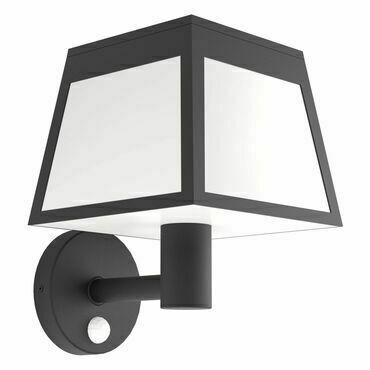 Nástěnné solární svítidlo ALTILIA černá 155 mm 7,5W EGLO