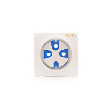 SIMON 54 DGD1P/11 Kryt + klíč pro zásuvka DATA, bílý