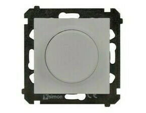 SIMON TES9L.01/114 Stmívač pro stmívatelné LED, otočné, tlačítkové spínání, jednoobvod, 2-200W,230V~