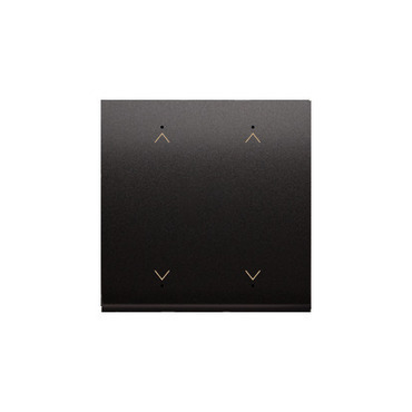 Kryt SIMON DKE12/48, pro elektronické spínače a ovladače, antracitová metalizovaná