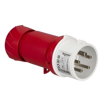SCHN PKE16M435 Vidlice 16A 3P+N+PE 380-415V IP44 50-60Hz